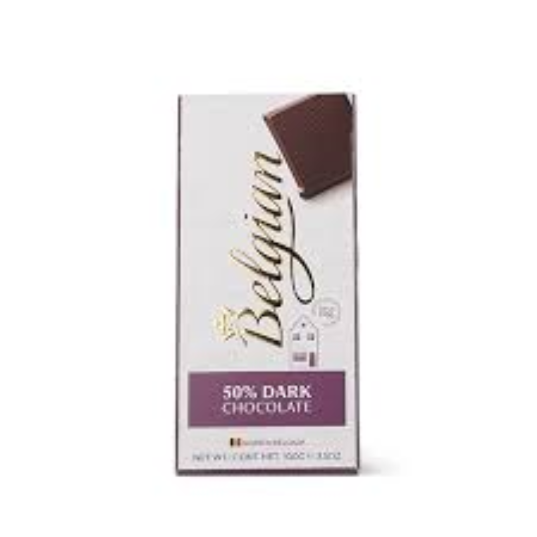 THE BELGIAN NAS DARK CHOC 100G